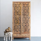 Switch Erica Hand Carved Wooden Shoe Cabinet 2 image