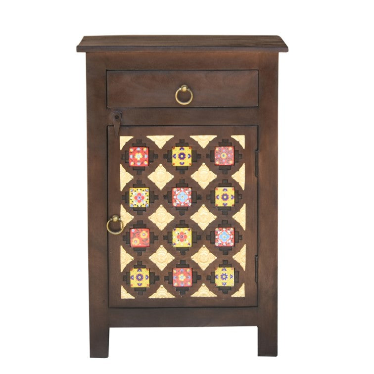 Heera Wooden Bedside