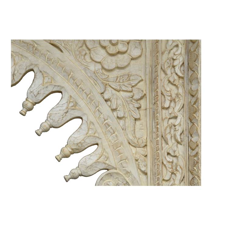 Amber Hand Carved Mirror
