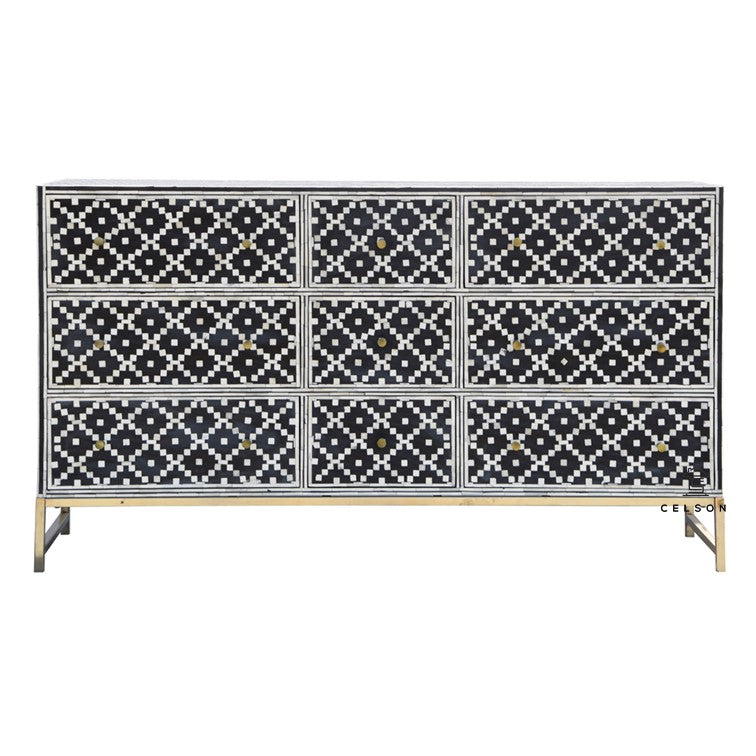 Kayla Bone Inlay Dresser