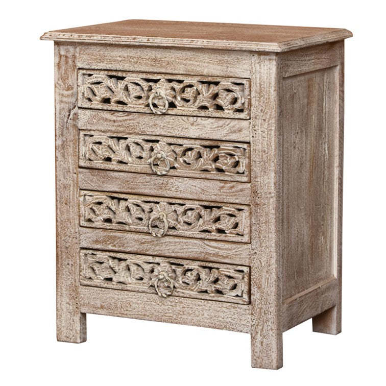 Kenna Jose Wooden Bedside