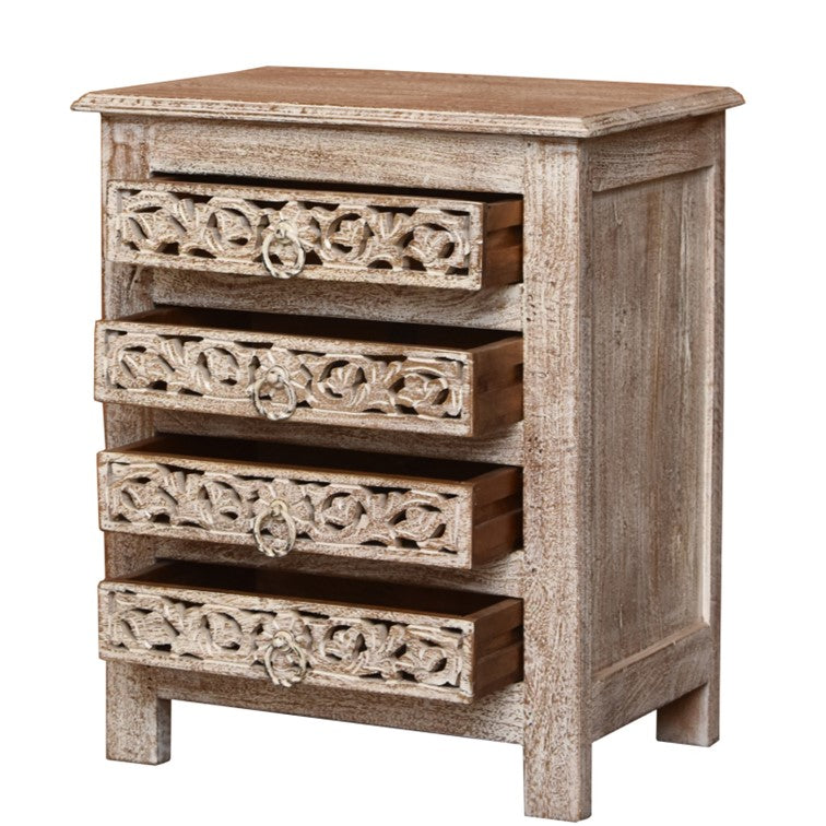Kenna Jose Wooden Bedside
