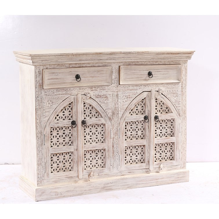 Ana Carved Wooden Cabinet