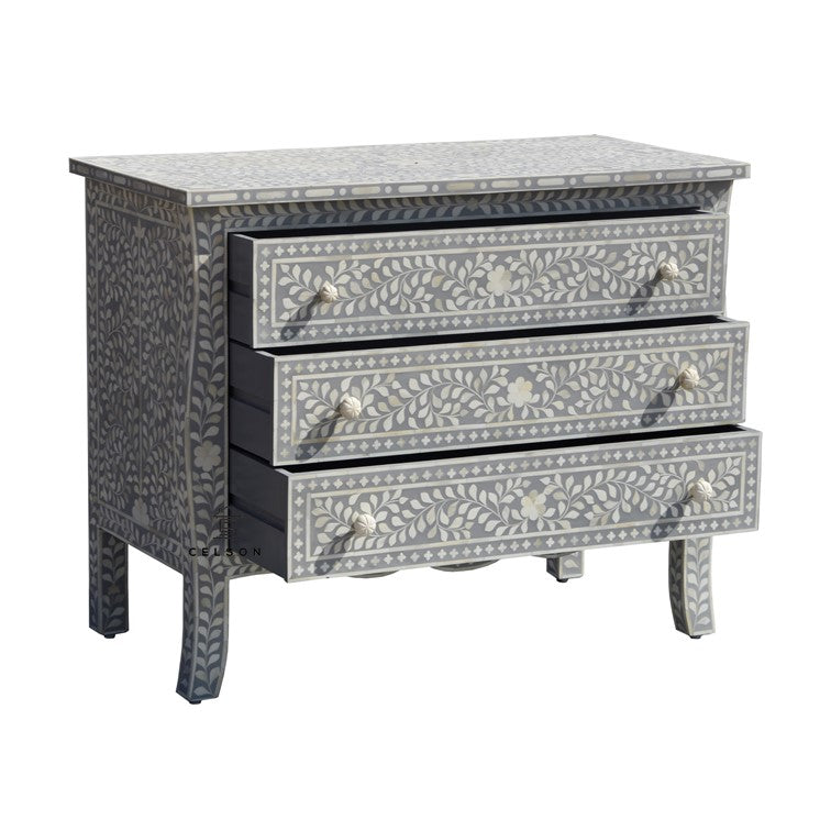Carl Bone Inlay Chest of Drawer