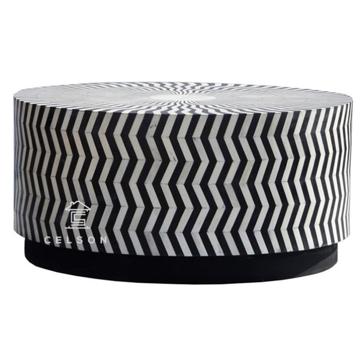 Janet Bone Inlay Coffee Table