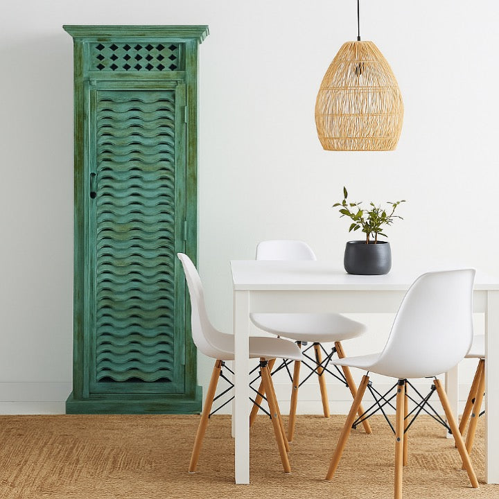 Drena Hand Carved Almirah