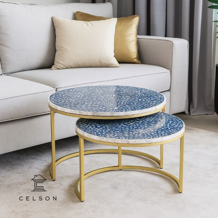 Nia Mother of Pearl Inlay Coffee Table