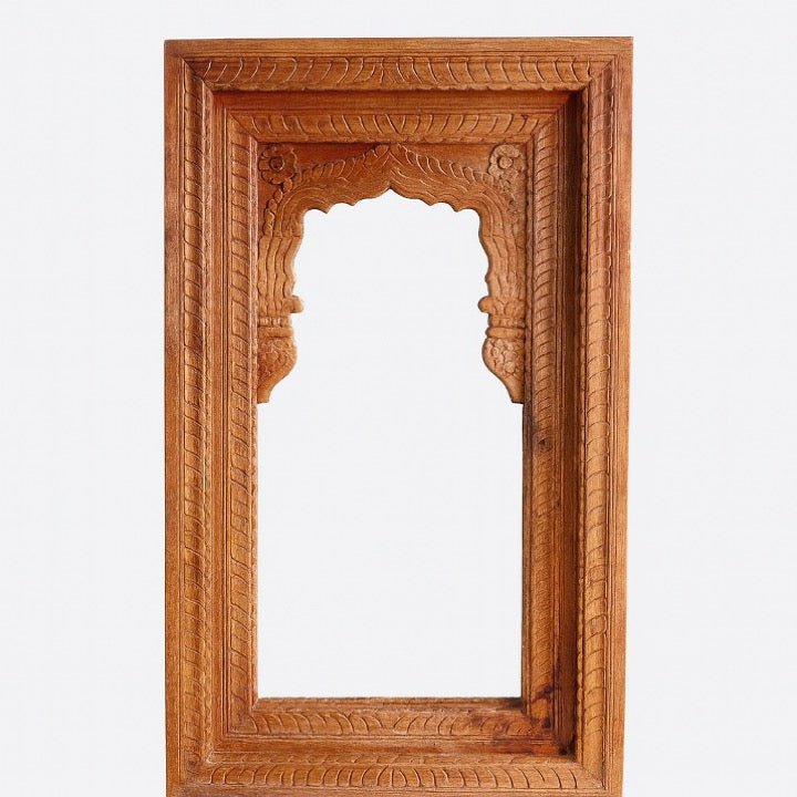 Bryan Hand Carved Wooden Mirror