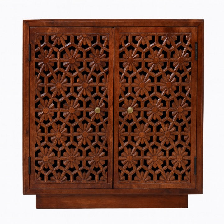 Eva Hand Carved Cabinet