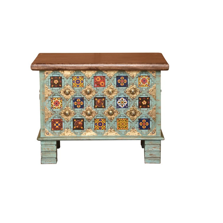 Keira Brass & Tile Heritage Trunk