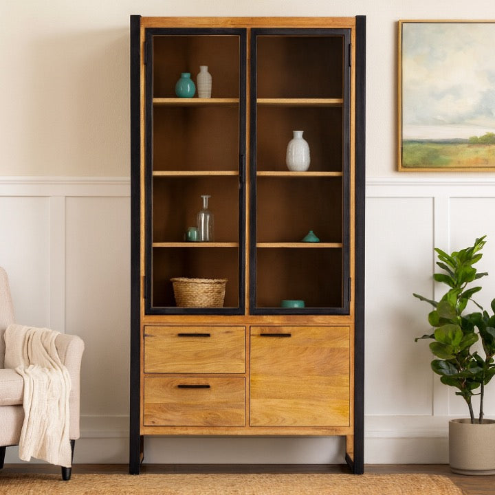 MillerCarved Cabinet