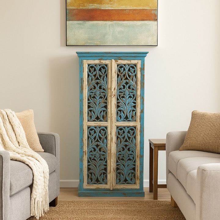 Stephen Hand Carved Almirah