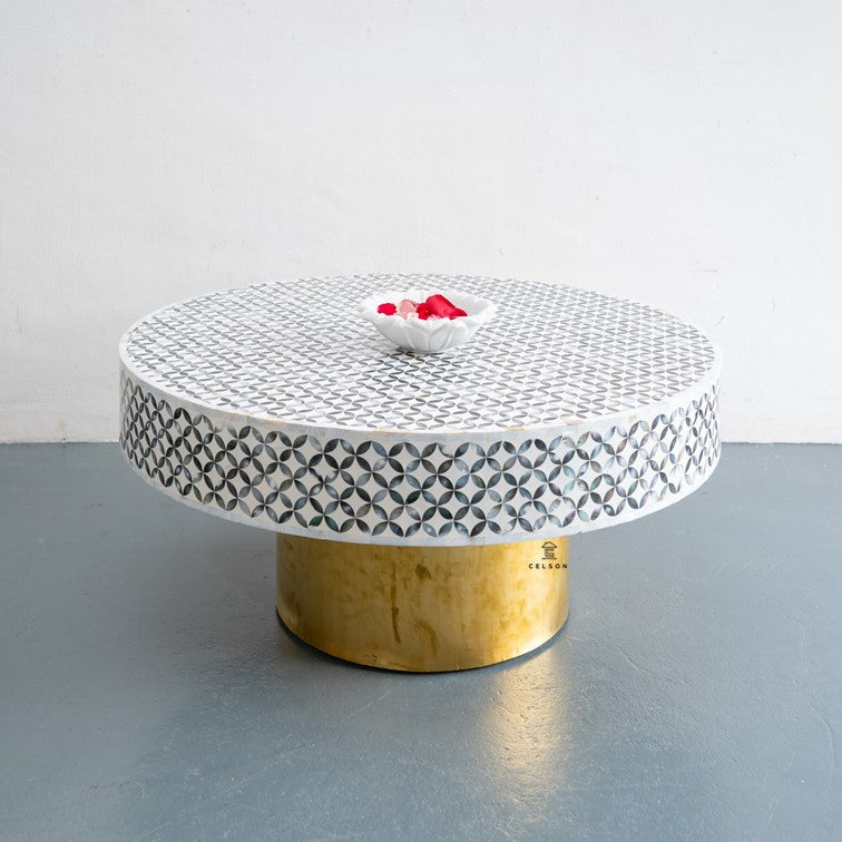 Dali Mother of Pearl Coffee Table