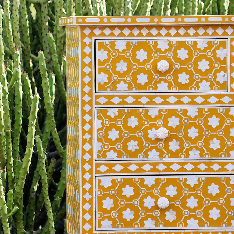 Zoya Bone Inlay Chest