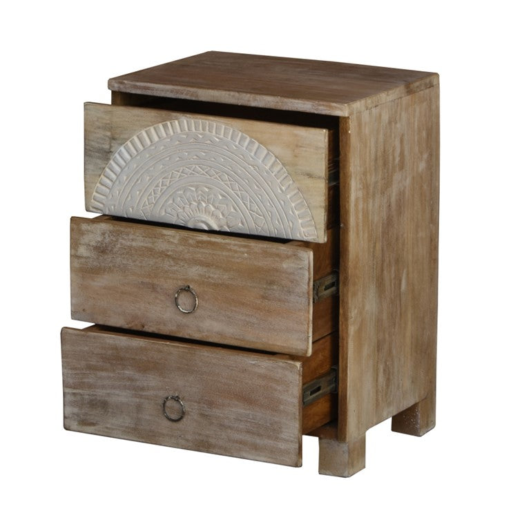 Cuba Wooden Bedside