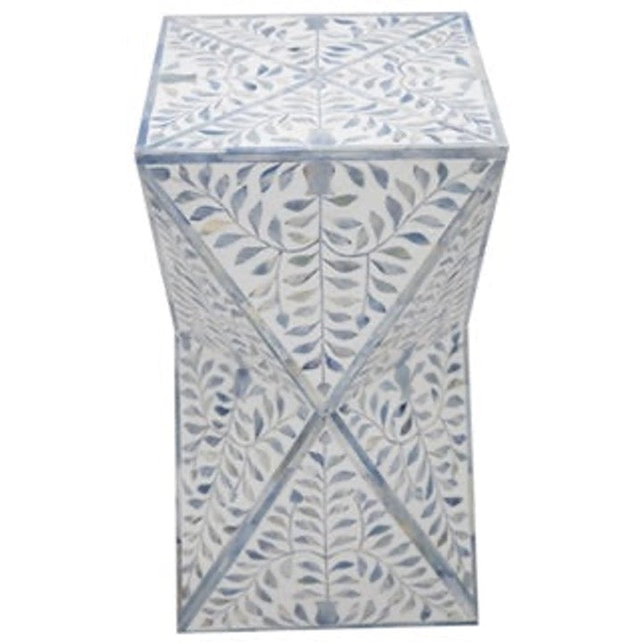 Jason Bone Inlay Stool