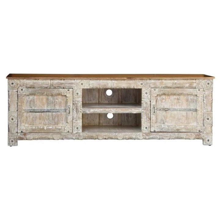 Connie Hand Carved Wooden TV Cabinet