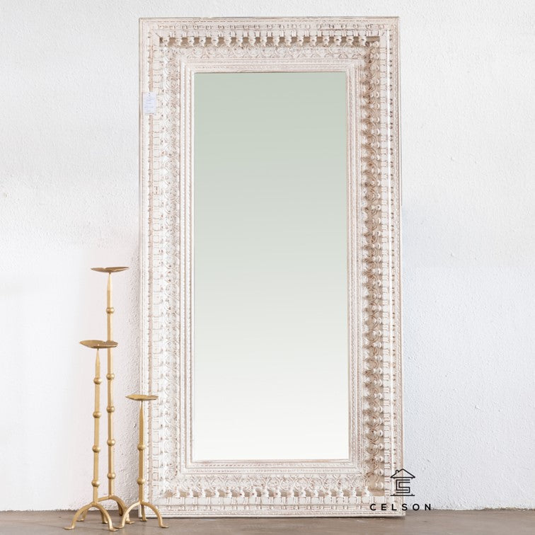 Thormi Hand Carved Mirror