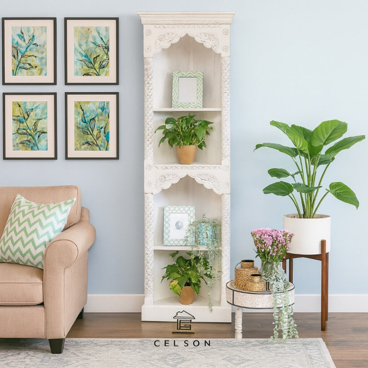 Clarke Carved Bookshelf