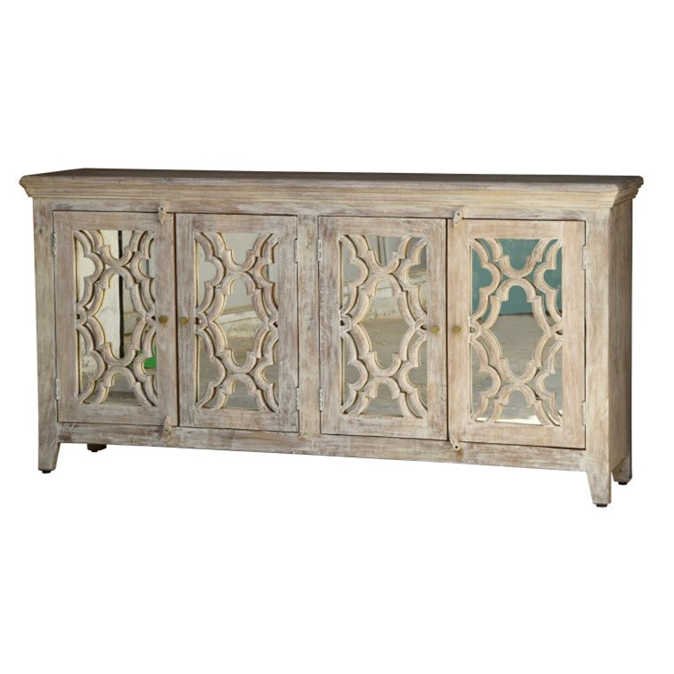 Grace Hand Carved Side Board