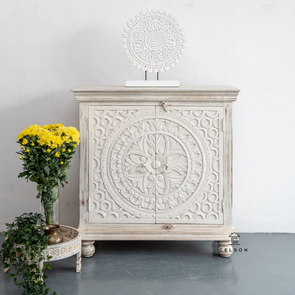 Shior Carved Wooden Chest