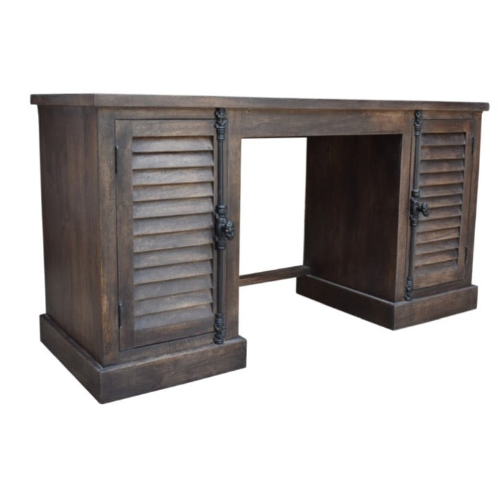 Bishop Hand Carved Wooden Study Table