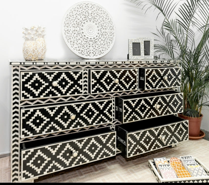 Kylie Bone Inlay Dresser