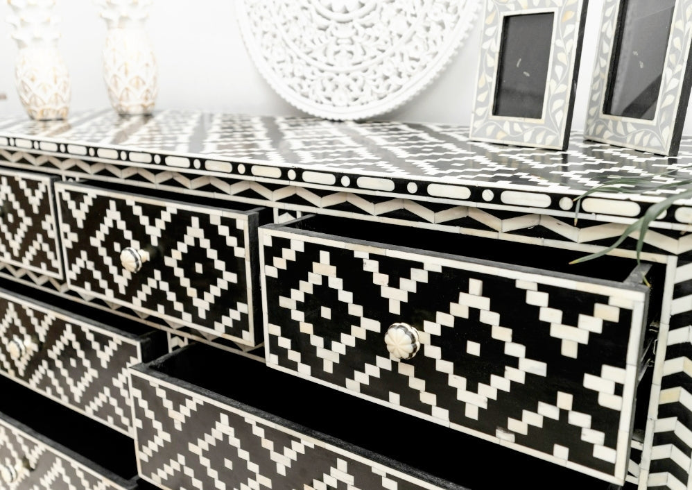Kylie Bone Inlay Dresser