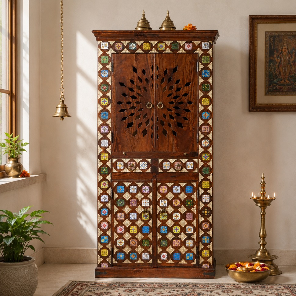 Lakshman Hand Carved Altar
