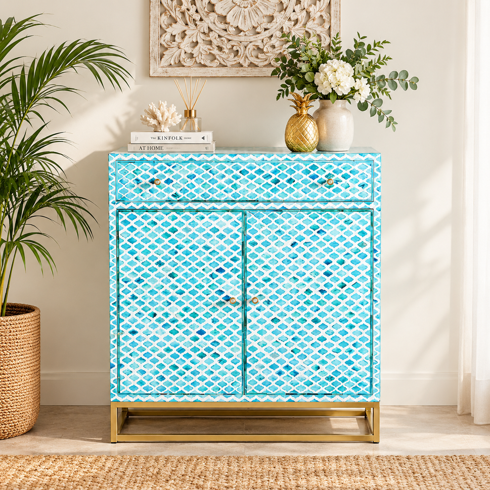 George Bone Inlay Cabinet