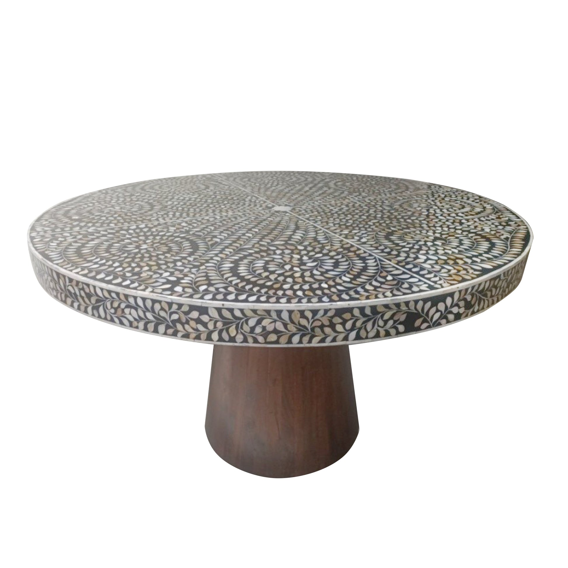 Liza Mother of Pearl Inlay Dining Table