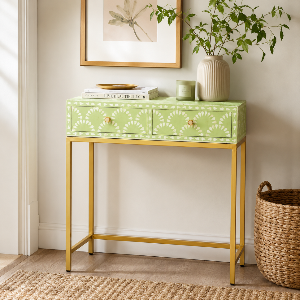 Ana Bone Inlay Vanity Table