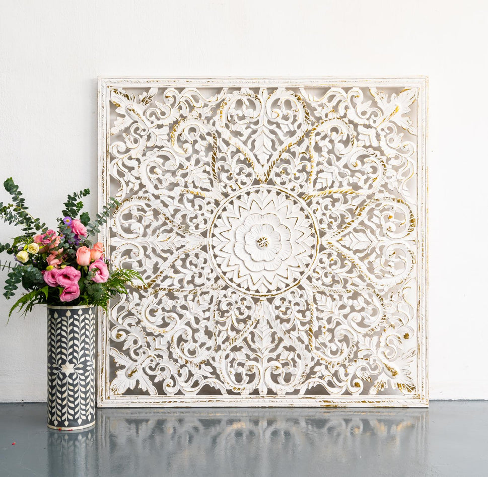 Fink Carved Wall Panel