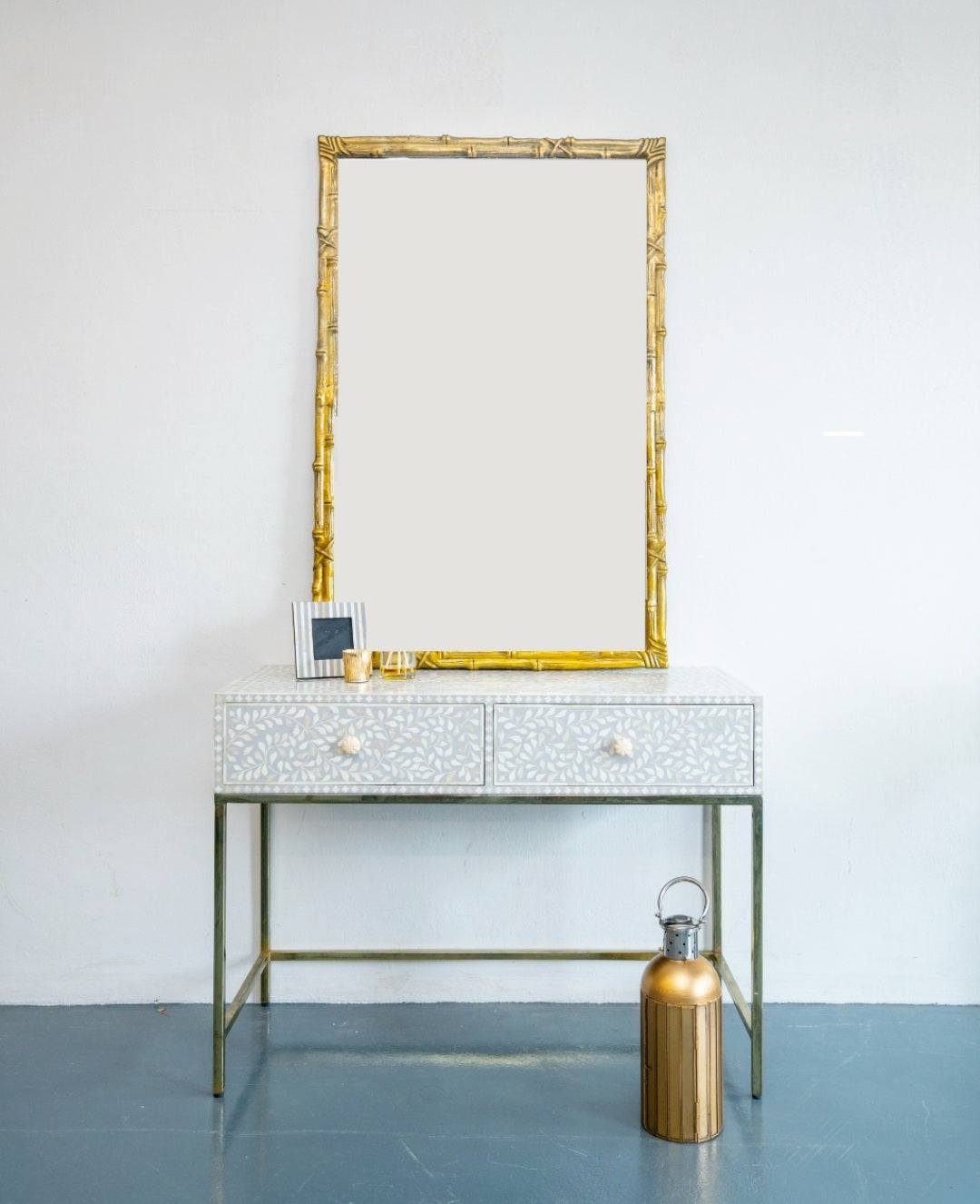 Evie Bone Inlay Console Table