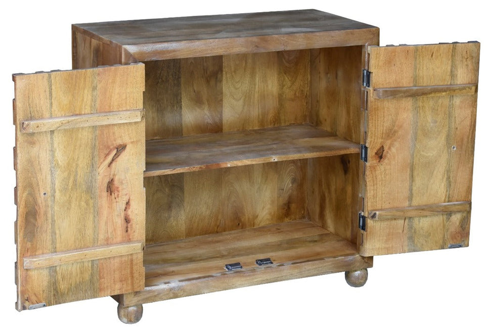 Laurie Carved Wooden Cabinet