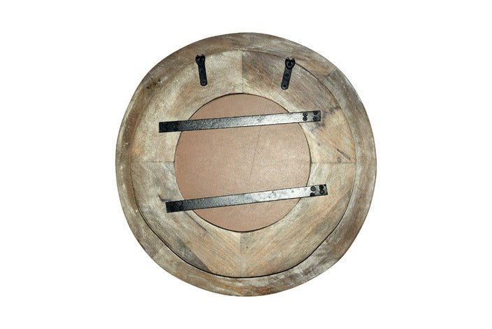 Royce Hand Carved Wooden Mirror