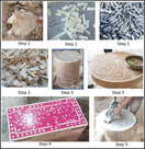 Switch Naina Mother of Pearl Inlay Study Table 3 image