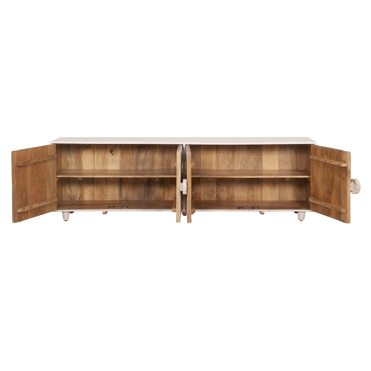 Chrisy Hand Carved TV Cabinet