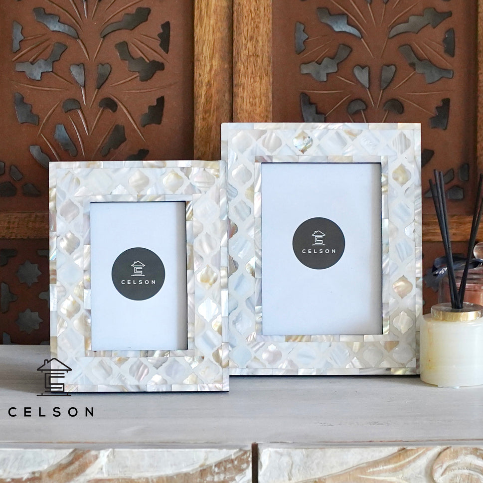 Ayla Mother of Pearl Inlay Photo Frame