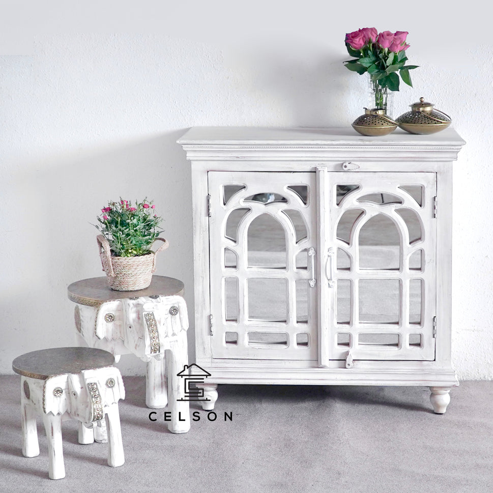 Bella Carved Wooden Chest