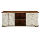 Switch Simmon Hand Carved Wooden TV Cabinet 2 image