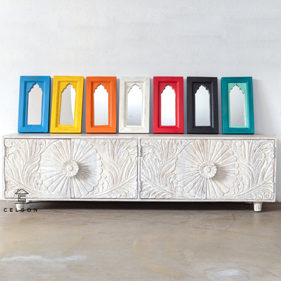 Chrisy Hand Carved TV Cabinet