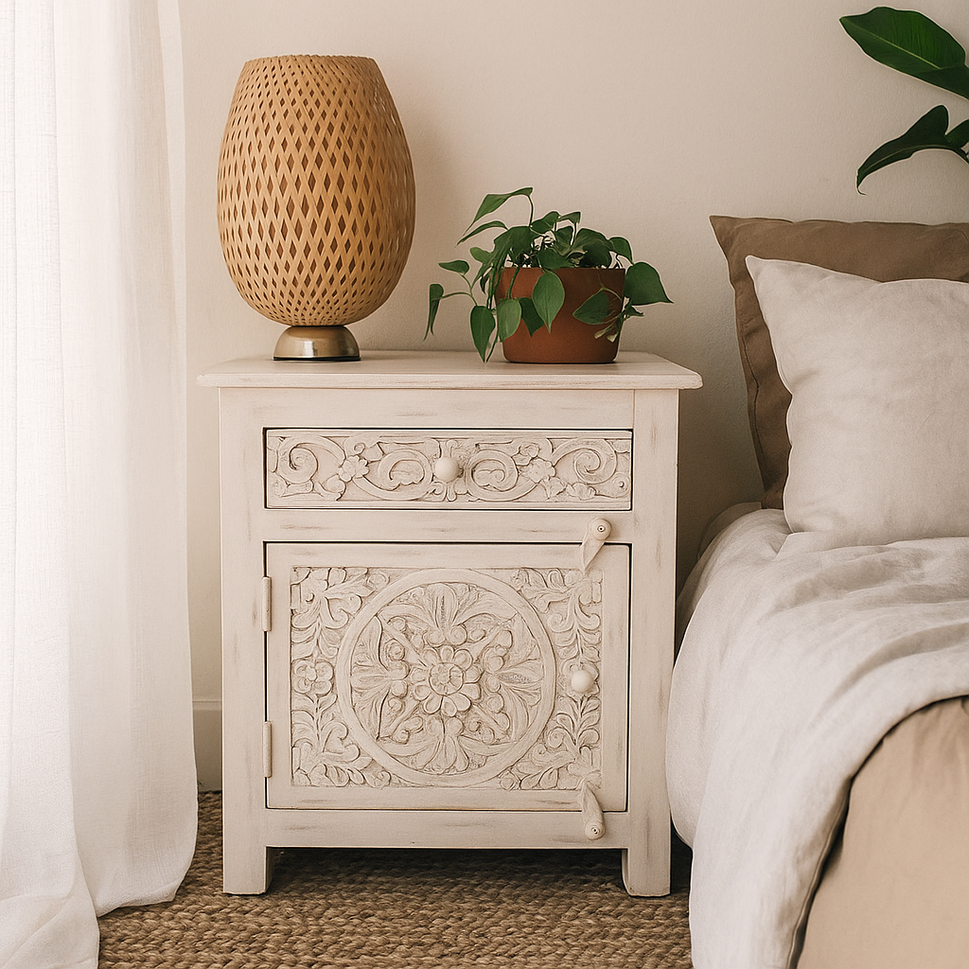 Jose Wooden Bedside