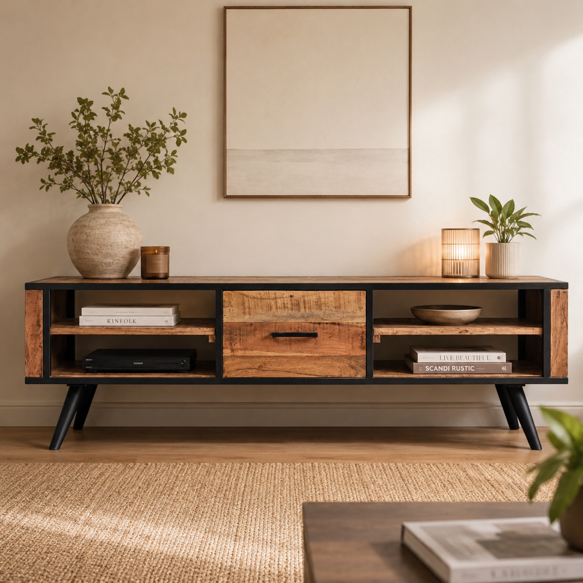 Lance Wooden TV Buffet