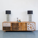 Switch Joe Hand Carved Wooden TV Cabinet 2 image