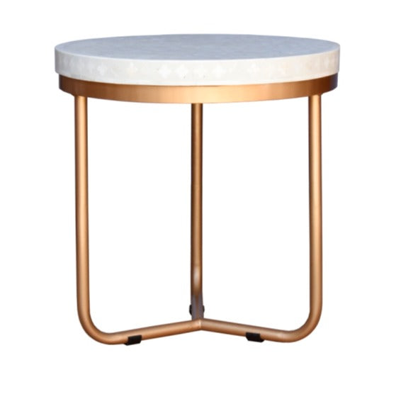 Kane Bone Inlay Side Table