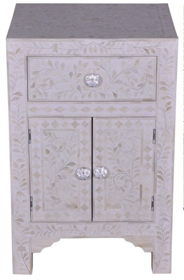 Bridget Bone Inlay Bedside