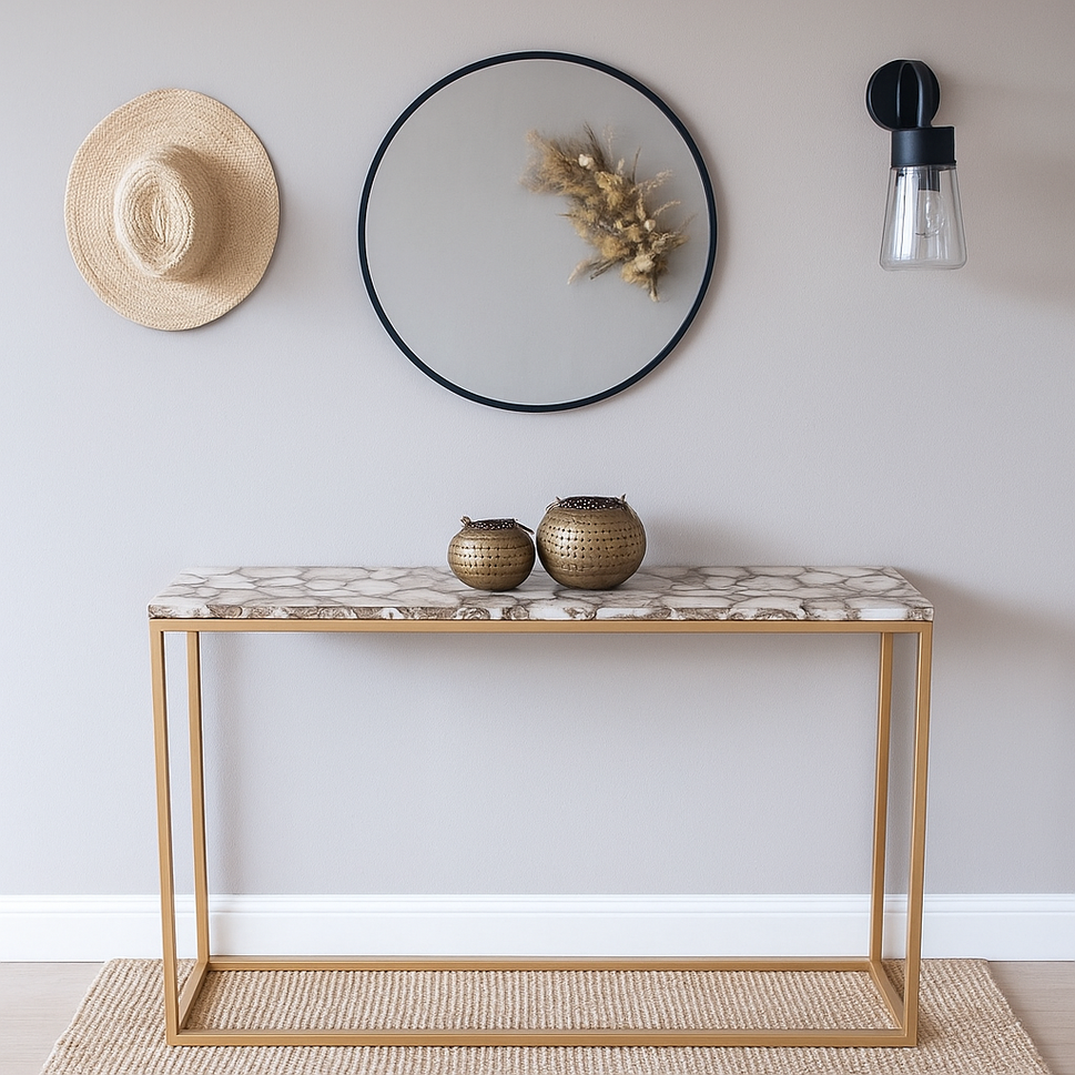 Kim Agate Console Table