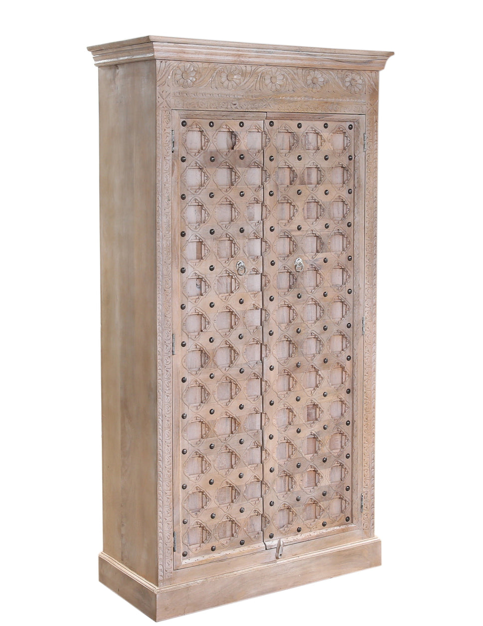 Saritha Hand Carved Almirah