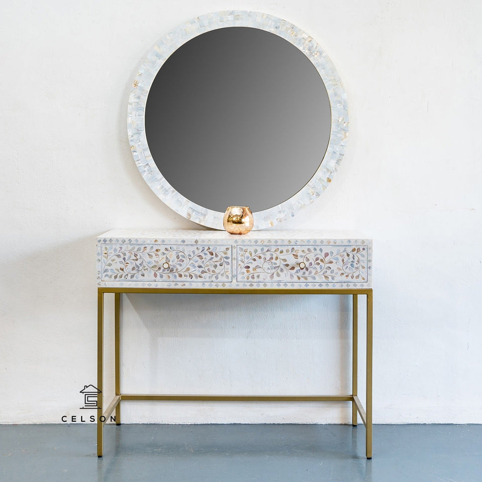 Paul Mother of Pearl Inlay Mirror